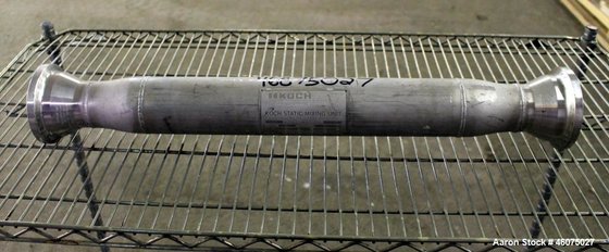 Used- Koch-Glitsch Static Mixer, Type