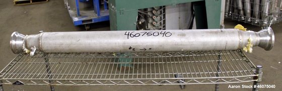 Used- Koch-Glitsch Static Mixer, Stainless