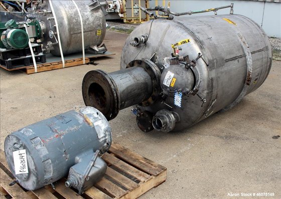 Used- Cowles Tank Mounted Dissolver,