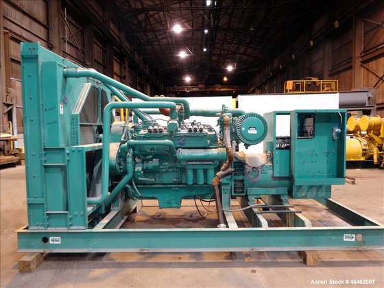 Used- Cummins 500 kW Standby