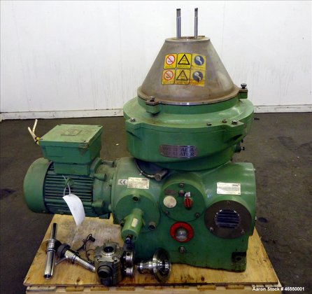Used- Westfalia WSC-25-01-506 Disc Centrifuge.