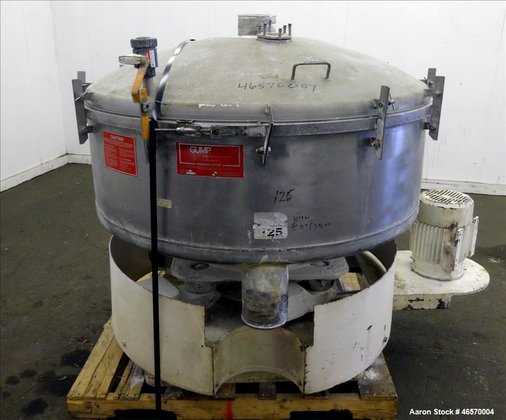 Used- Gump Pneumatic Inline Screener,
