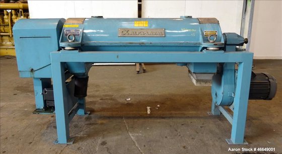 Used- Alfa Laval AVNX-720B-31G Solid