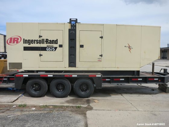 Used- Ingersoll Rand 504 kW