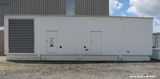 Used- Caterpillar 2000 kW Standby