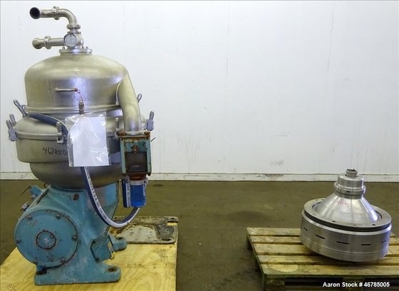Used: Alfa Laval BRPX-413-XGD-74CG-50 Desludger