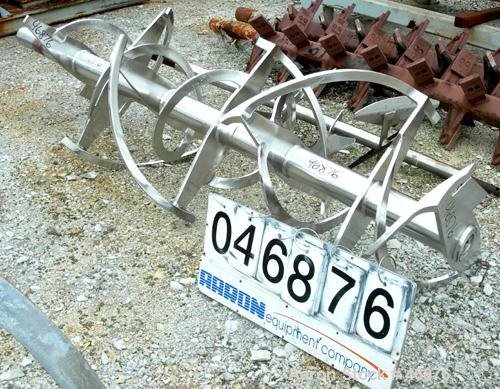 Used- Double Spiral Ribbon Agitator