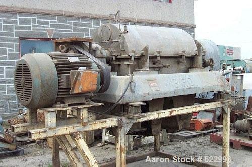 USED: Screen Bowl Continious Centrufuge