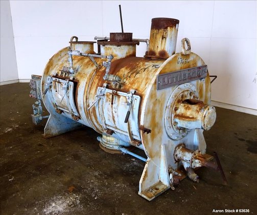 Used- Littleford Batch Type Plow