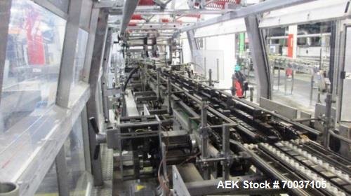 Used-Kisters 80 Cycle Traypacker/Wraparound Casepacker,