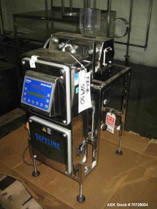 Used- Safeline Metal Detector, vertical
