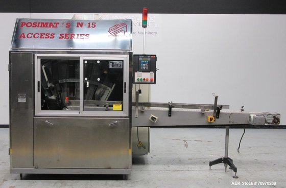 Used- Posimat N15 Rotary Bottle