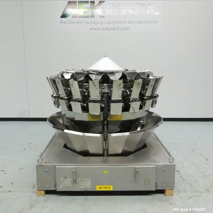 Used- Ishida Model CCW-DZ-220W-D/20-WP 20-Head