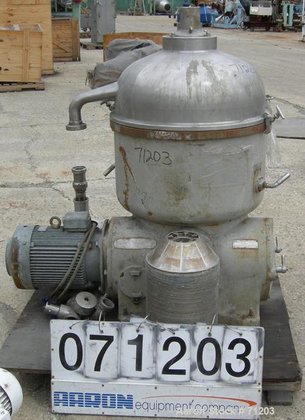 USED: Westfalia TA-60-02-506 solid bowl