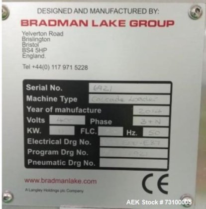 Bradman-Lake SL 902 Glue Cartoner