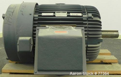 Unused- Reliance TEFC Motor, 125