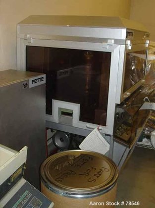 Used- Fette Single Sided Rotary