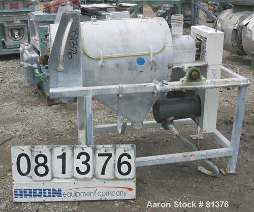 Used- Kason Centri-Sifter, Model MOB-SS,
