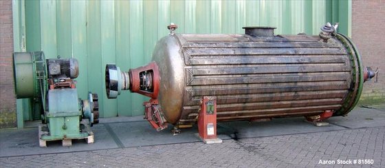 USED: Vevey rotary vacuum dryer,