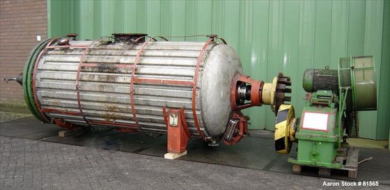 USED: Vevey rotary vacuum dryer,