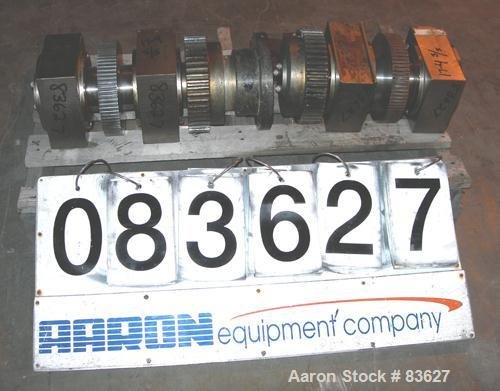 Used- Fitzpatrick Chilsonator Rolls, 17-4