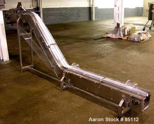 Used- Autopack Inclined Belt Conveyor.