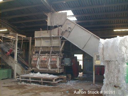 Used- Zeno Single Roll Shredder,
