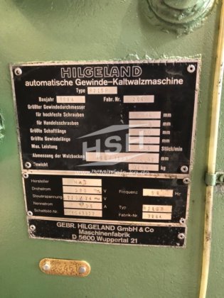 1984 HILGELAND R2LSP