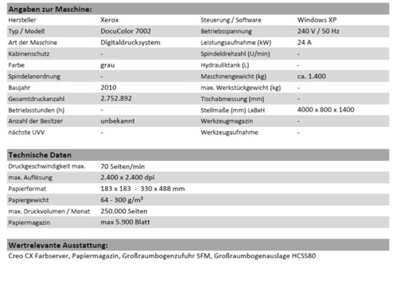 爱科斯 Docucolor 7200