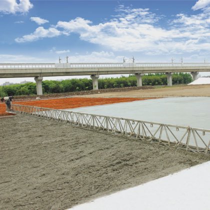 Dynamic 工厂供应（VTS-600）汽油混凝土桁架式熨平板，配备本田发动机