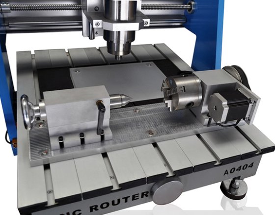 CNC Máquinas 4º Eixo