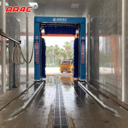 AA4C automatic roll-over bus washing