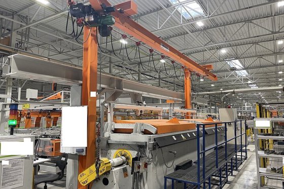 2009 EXTRUSION PRESS LINE