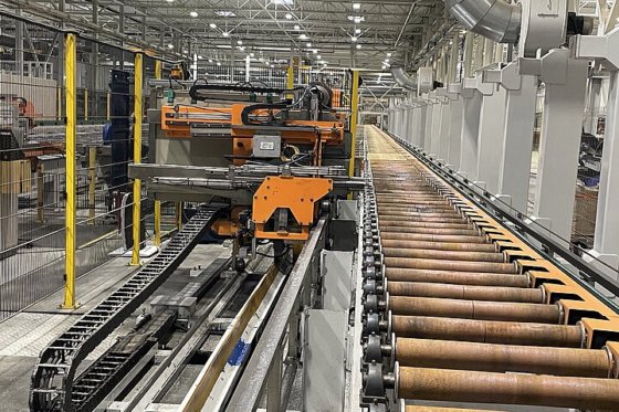 2009 EXTRUSION PRESS LINE