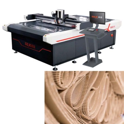 Easy operation corrugated automatic card board paper cut machine ...