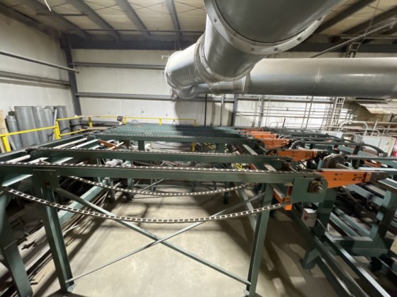 Automated Lumber Handling 12' Six-Strand Chain Deck Stock #44538 in ...