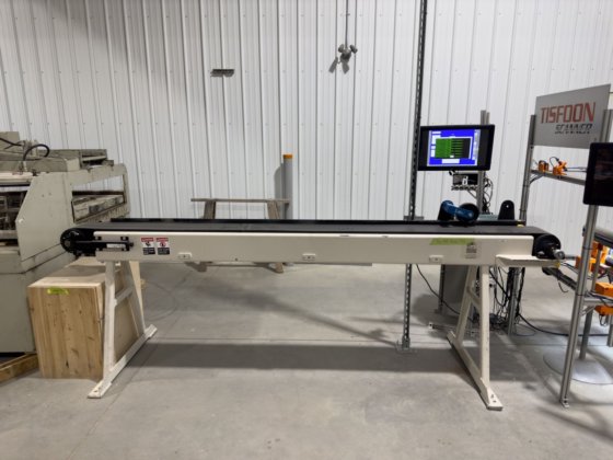 Tisfoon Optimizing Wood Scanner Defect Chop Saw and Sorting Line Stock ...