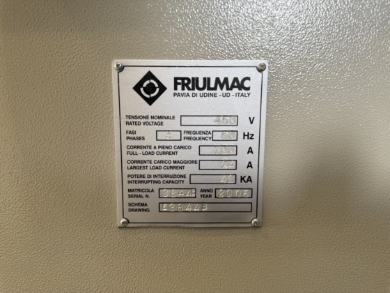 Friulmac Randomat E T-REX End