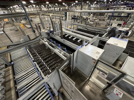 Homag CNC Angular Saw System