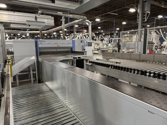 Homag CNC Angular Saw System