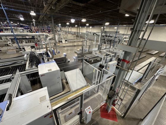 Homag CNC Angular Saw System