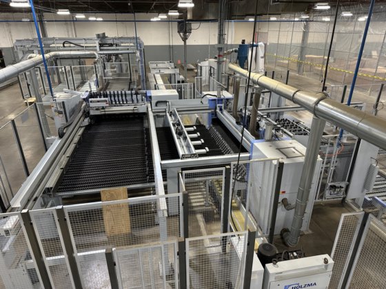 Homag CNC Angular Saw System