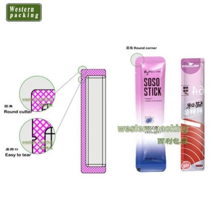 マルチレーン三方小袋ゼリー包装機