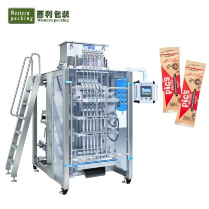 マルチトラック不規則形状サシェ液体包装機