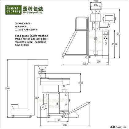 ミニキャンディーパッキングマシン