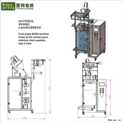ツインパックの袋袋包装機