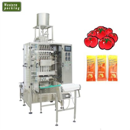 液体スティック用マルチレーン包装機