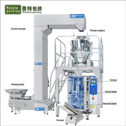 スナックフードポテトチップス包装機