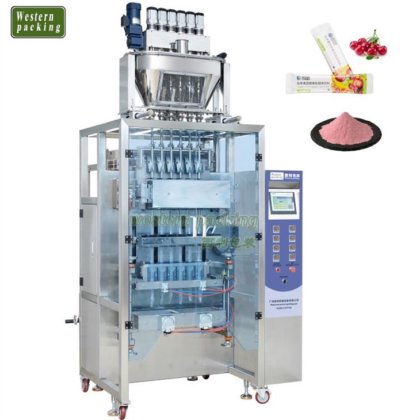 マルチレーンパウダースティックパッキングマシン