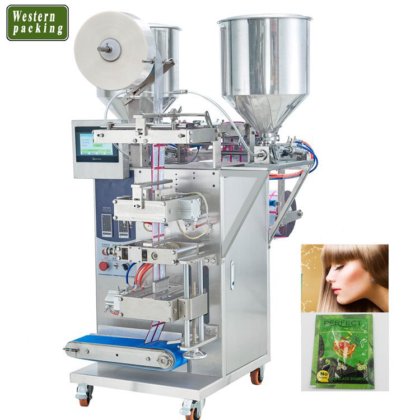 シャンプーカラー包装機